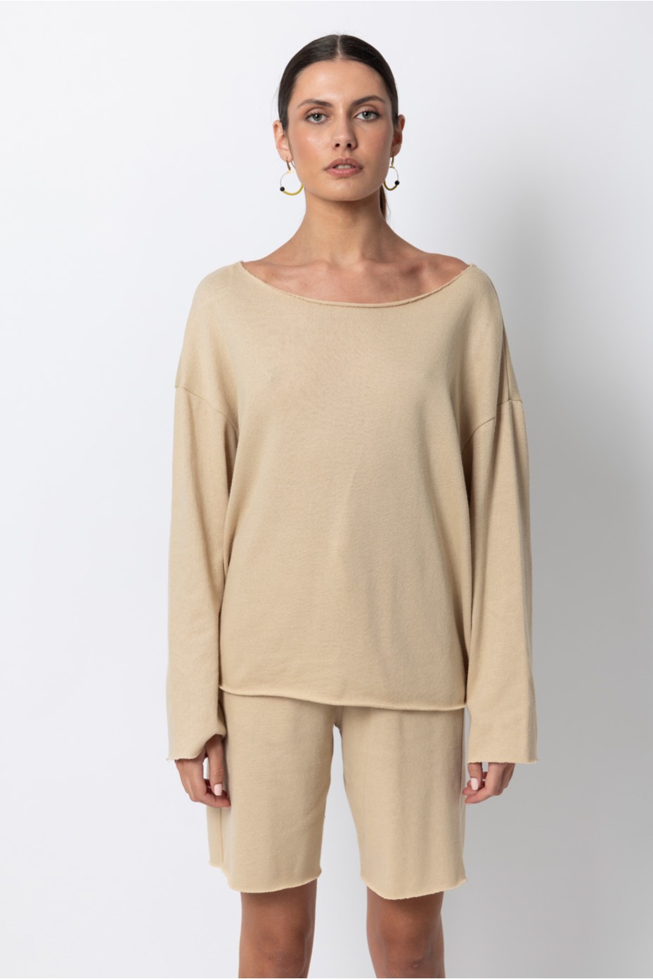 LONG SLEEVE CROP TOP