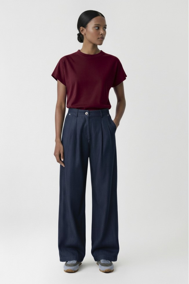 COTTON T-SHIRT BLOUSE