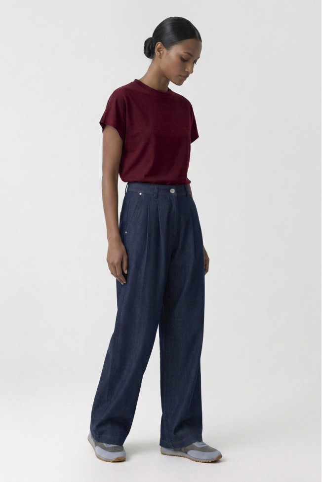 COTTON T-SHIRT BLOUSE