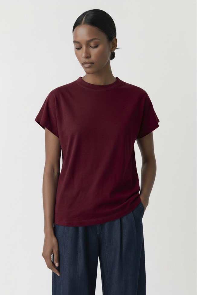 COTTON T-SHIRT BLOUSE