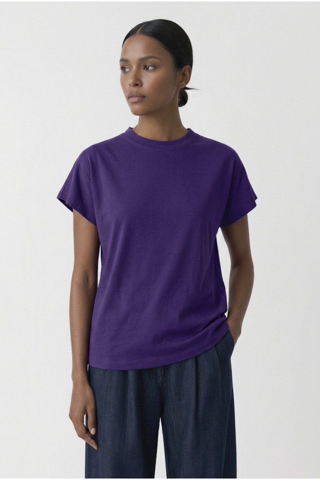 COTTON T-SHIRT BLOUSE