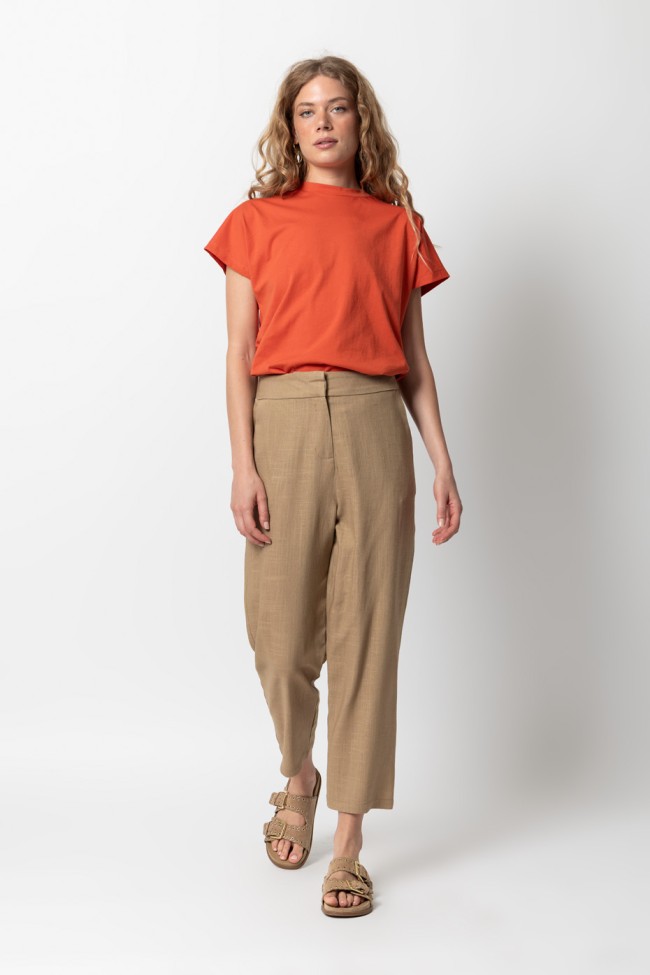COTTON T-SHIRT BLOUSE