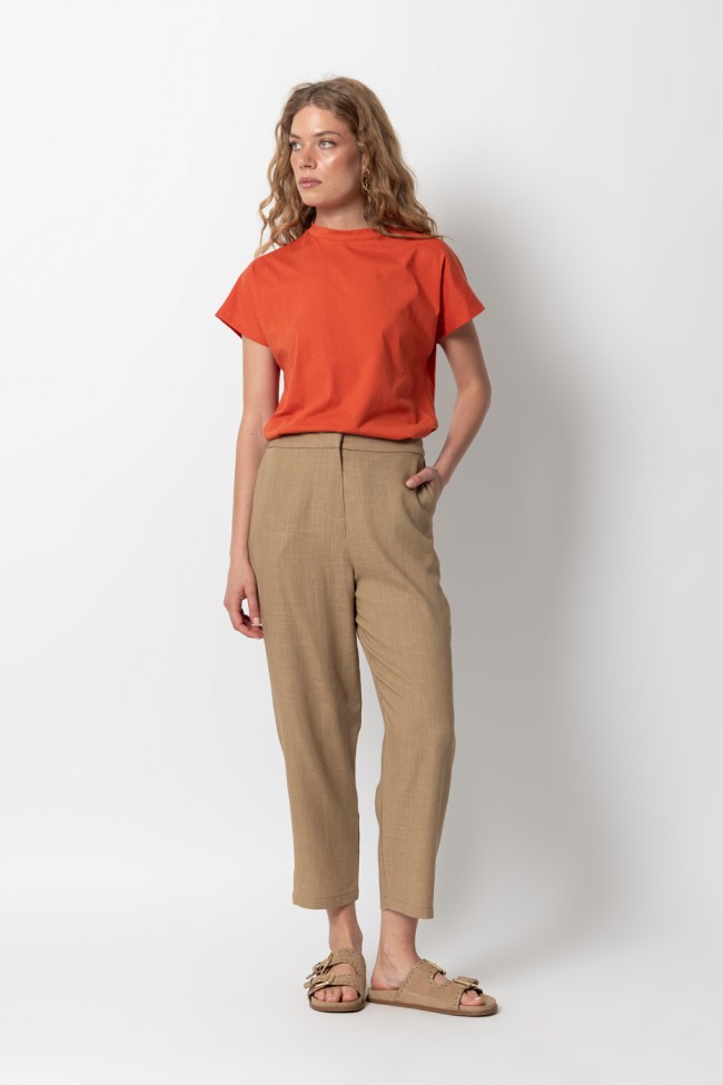 COTTON T-SHIRT BLOUSE