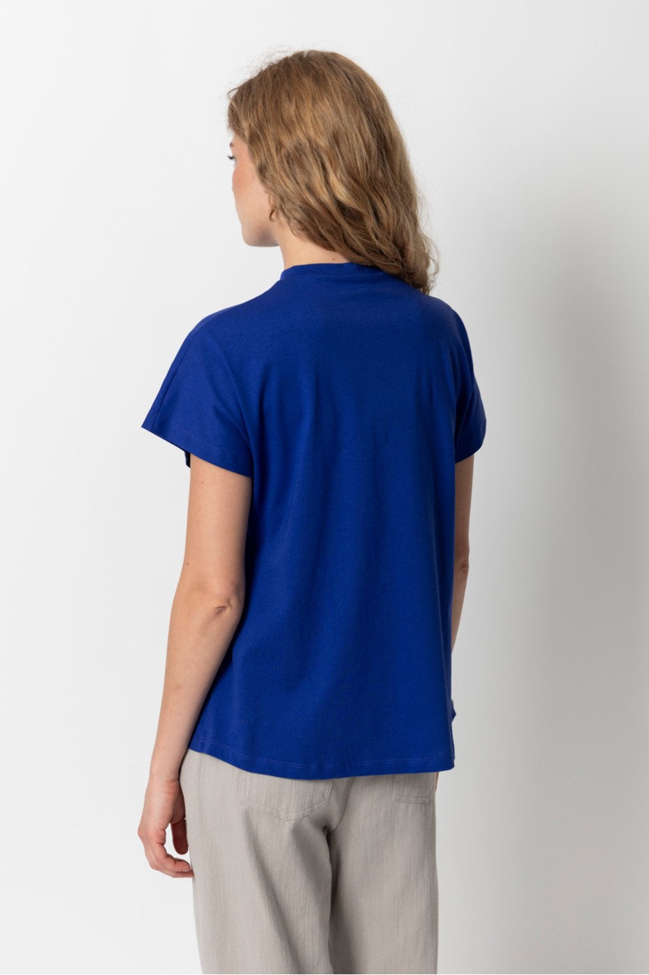 COTTON T-SHIRT BLOUSE