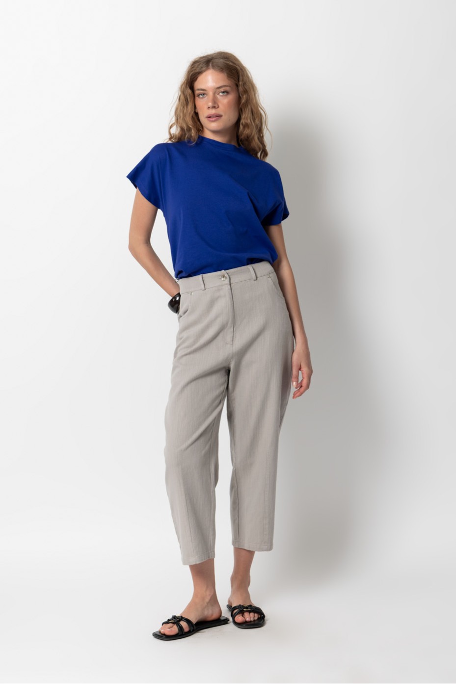COTTON T-SHIRT BLOUSE