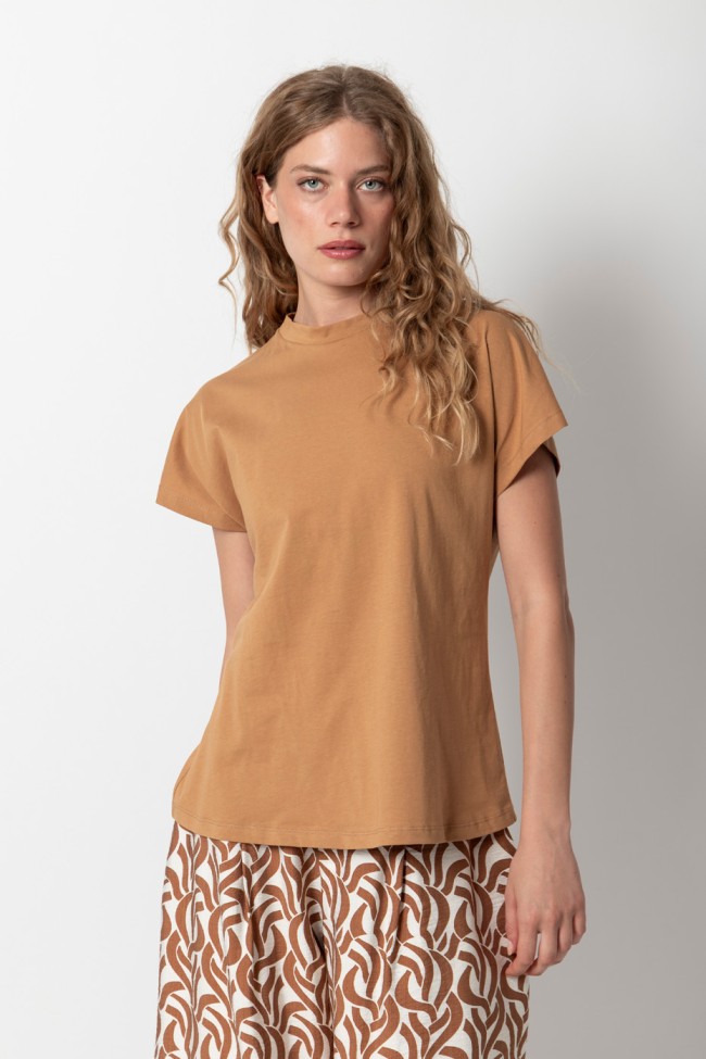 COTTON T-SHIRT BLOUSE