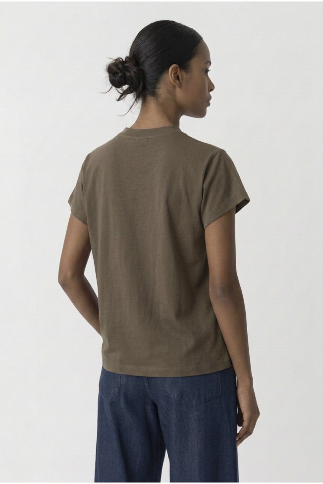 COTTON T-SHIRT BLOUSE