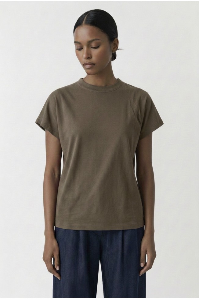 COTTON T-SHIRT BLOUSE