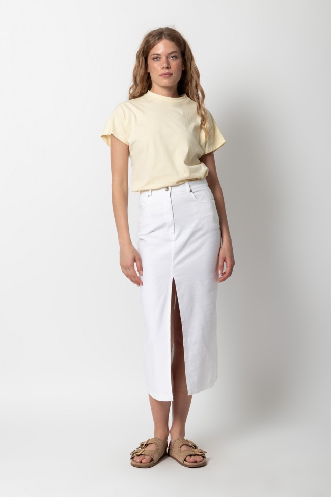 COTTON T-SHIRT BLOUSE