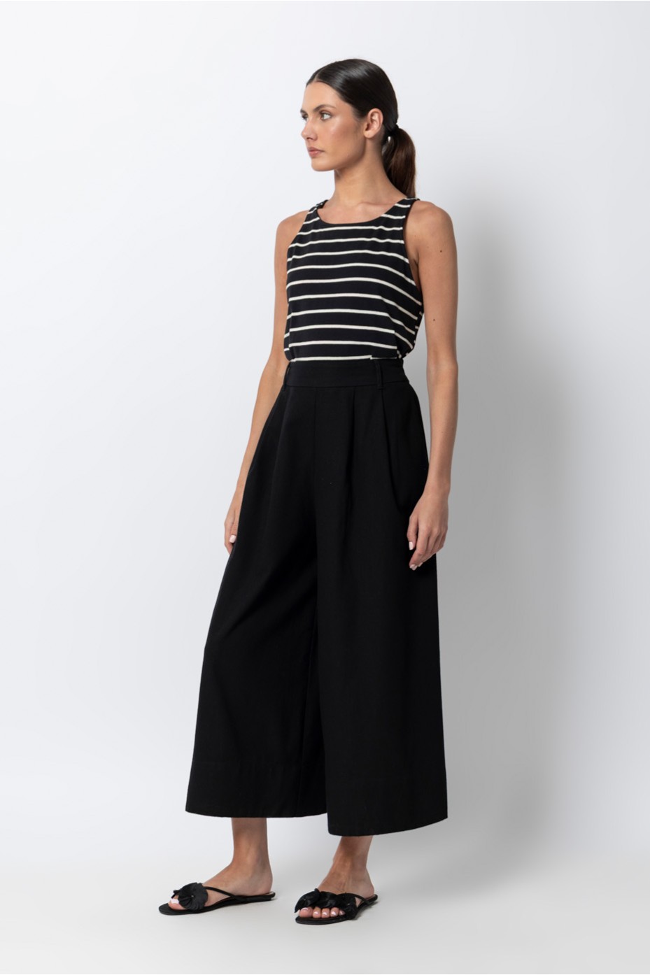 ZIP PANTS WITH ELASTIC