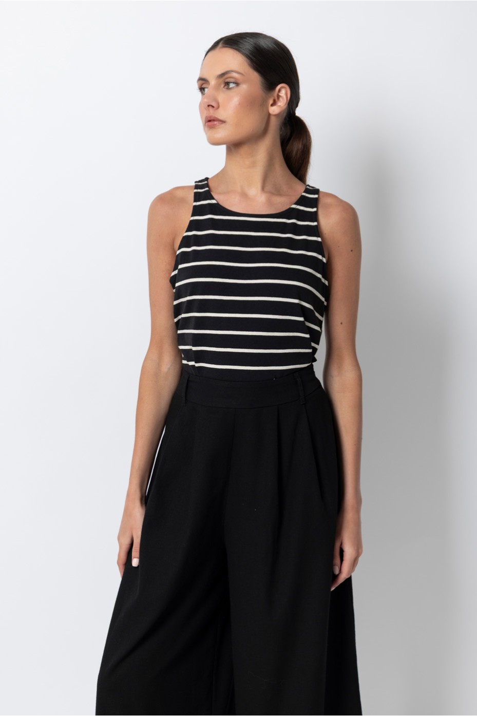 ZIP PANTS WITH ELASTIC