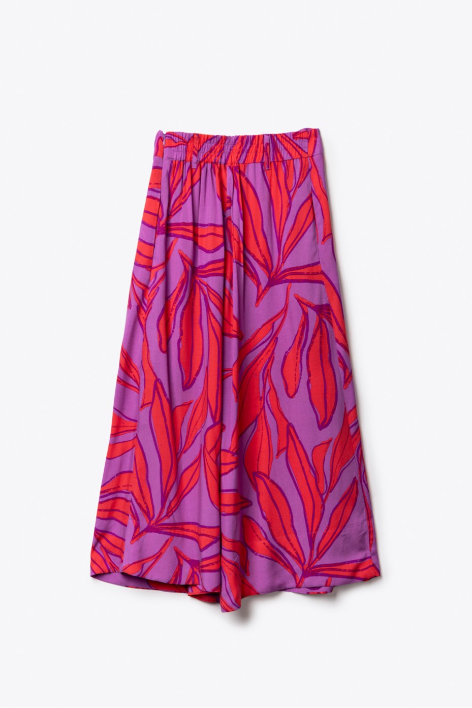 PRINTED CROP PANTS