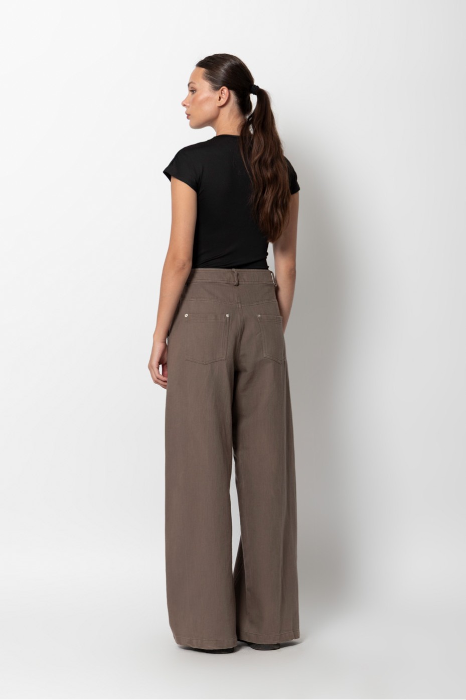 ΠΑΝΤΕΛΟΝΑ WIDE LEG ZOE BLACK
