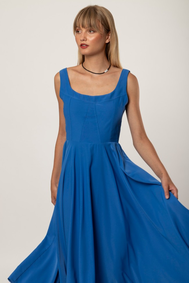 MIDI DRESS IN A-LINE