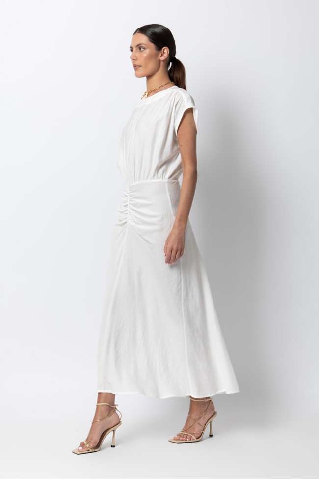 MAXI DRESS WITH RUFFLES