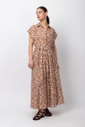 LONG PRINTED DRESS