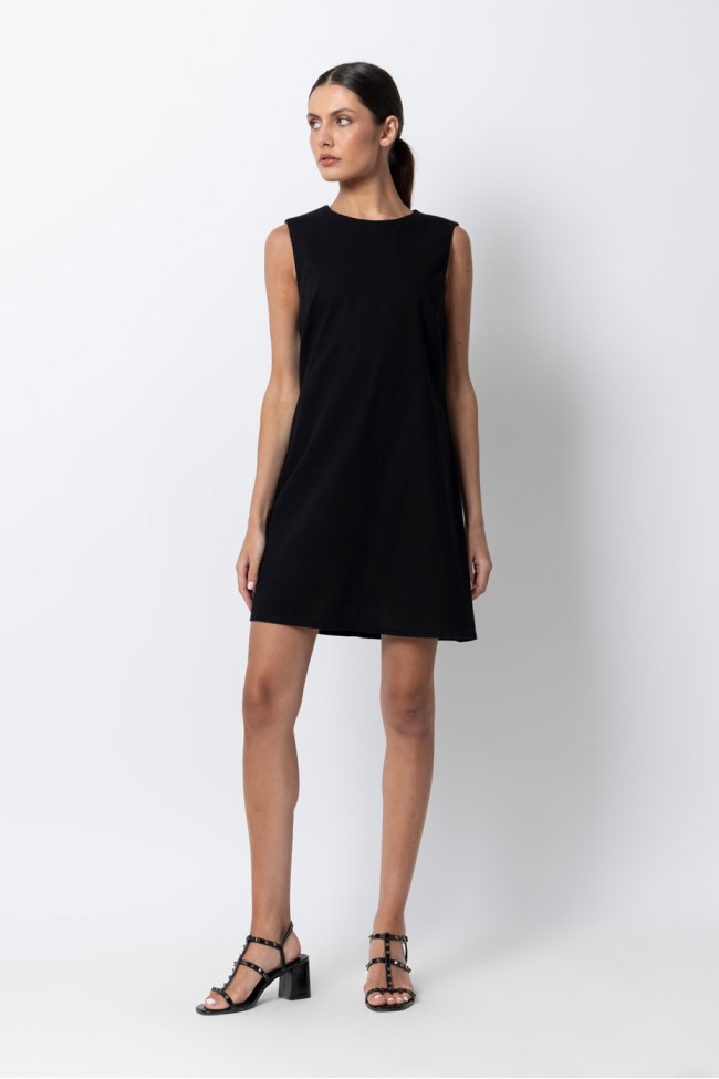 SLEEVELESS MINI DRESS