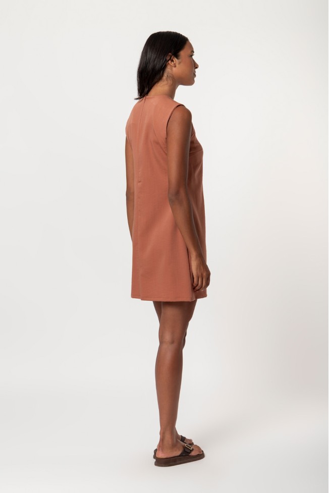 SLEEVELESS MINI DRESS