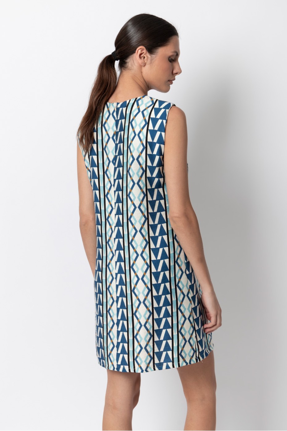 PRINTED MINI DRESS