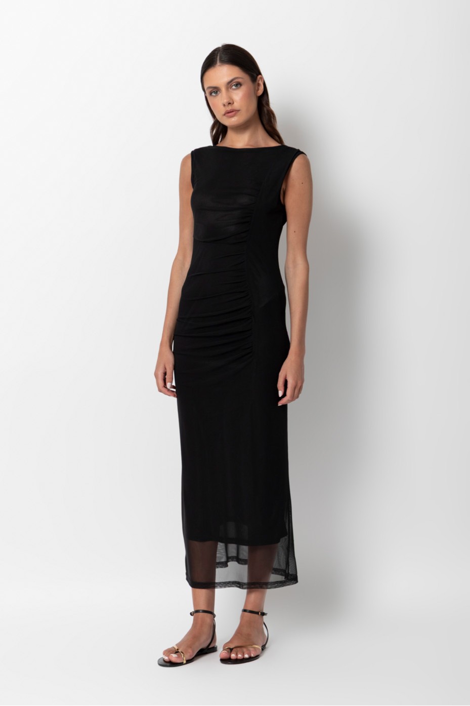 FITTED DRESS WITH PRINT