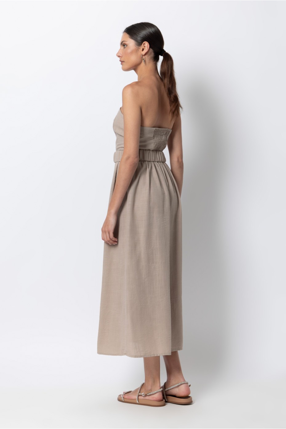 ΦΟΡΕΜΑ STRAPLESS ΜΕ ΖΩΝΗ