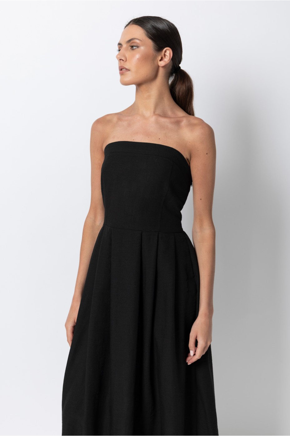 ΦΟΡΕΜΑ STRAPLESS ΜΕ ΖΩΝΗ