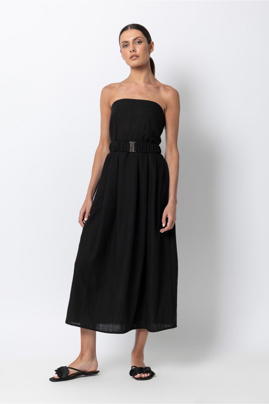 ΦΟΡΕΜΑ STRAPLESS ΜΕ ΖΩΝΗ