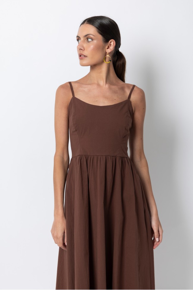 MIDI STRAPPY DRESS
