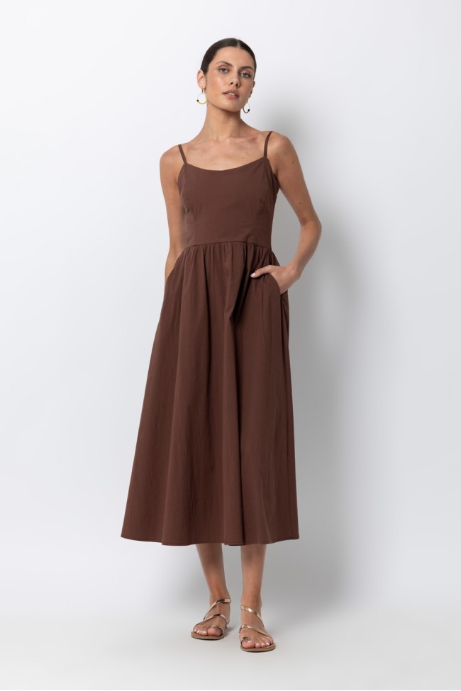 MIDI STRAPPY DRESS