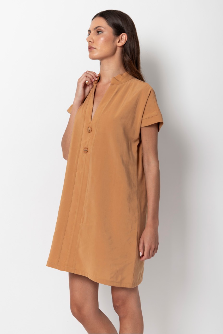MINI DRESS WITH BUTTONS