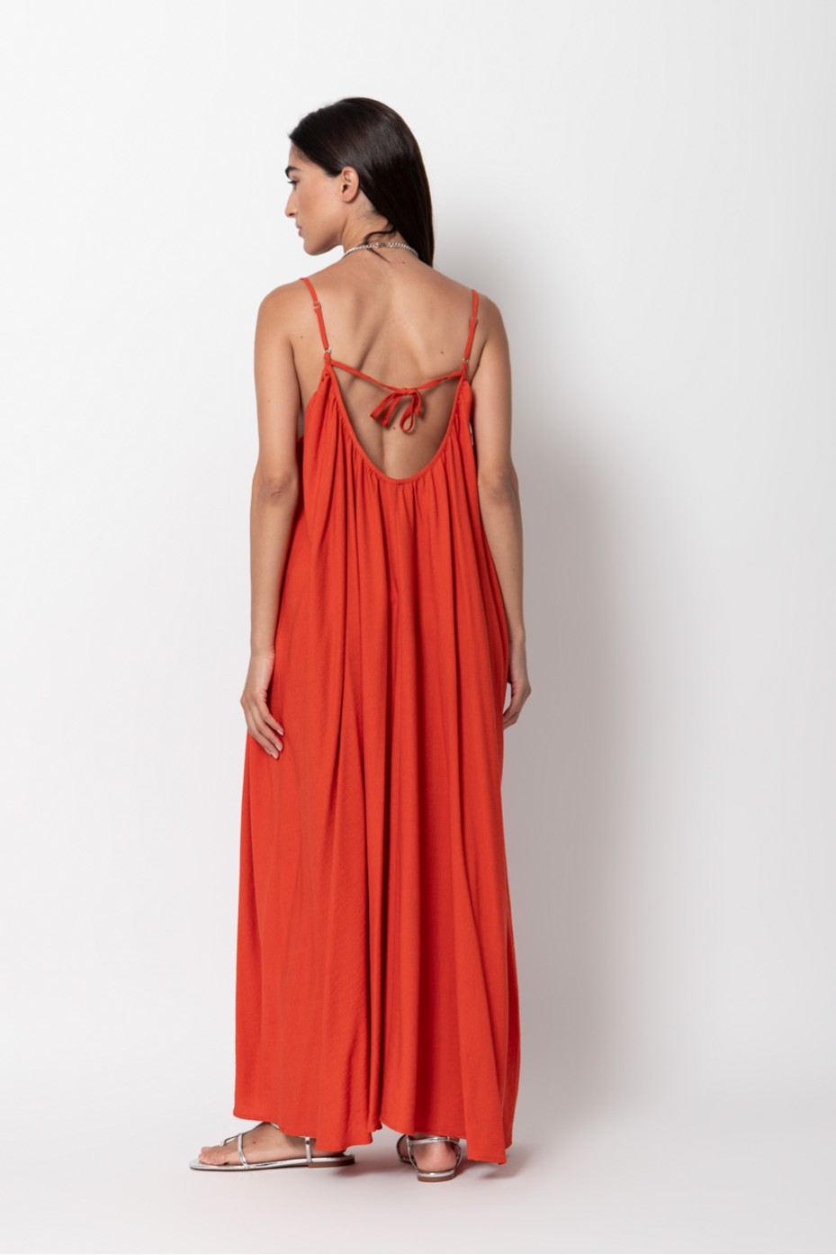 DRESS WITH THIN STRAPS