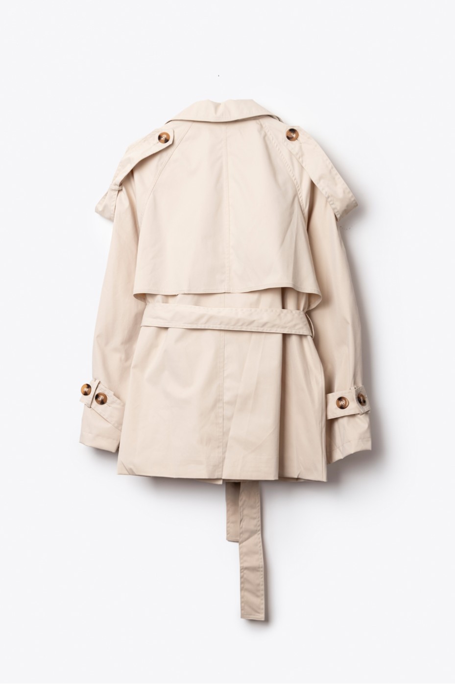 SHORT TRENCH COAT