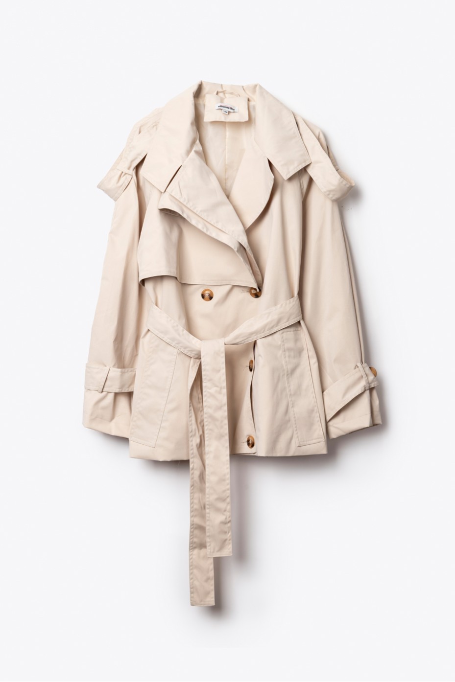 SHORT TRENCH COAT