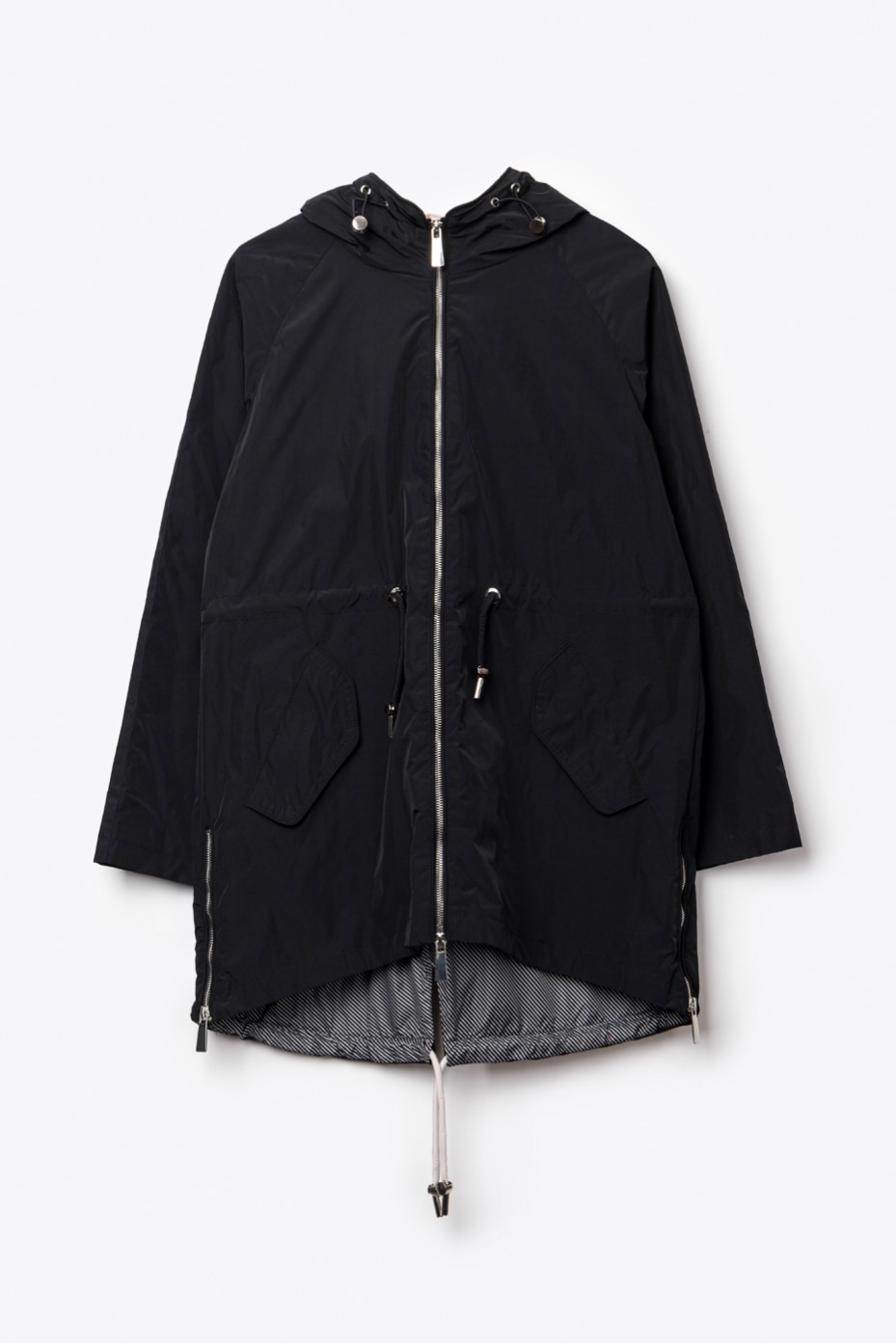 TRENCH COAT WITH HOODIE