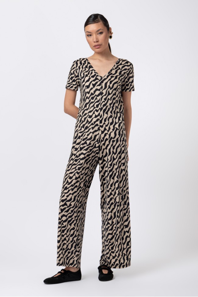 PRINTED JUMPSUIT