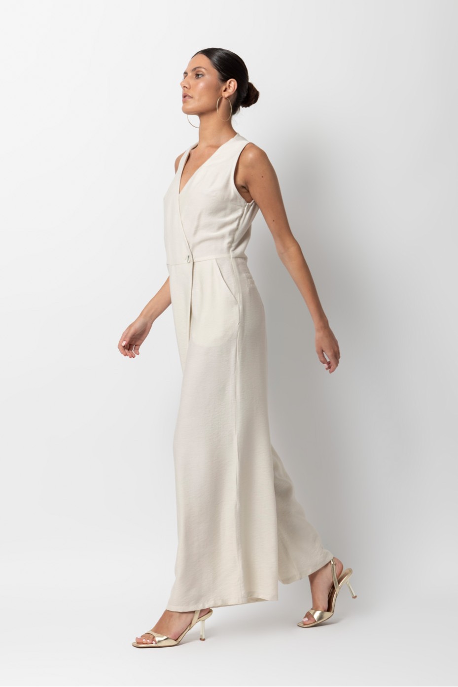 SLEEVELESS JUMPSUIT