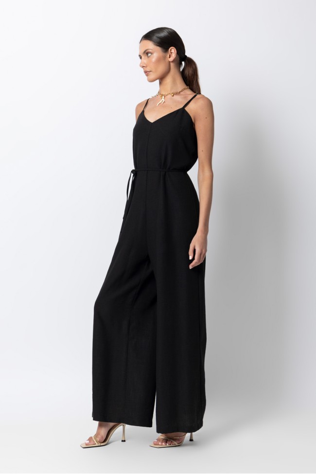 JUMPSUIT WITH SPAGHETTI STRAPS