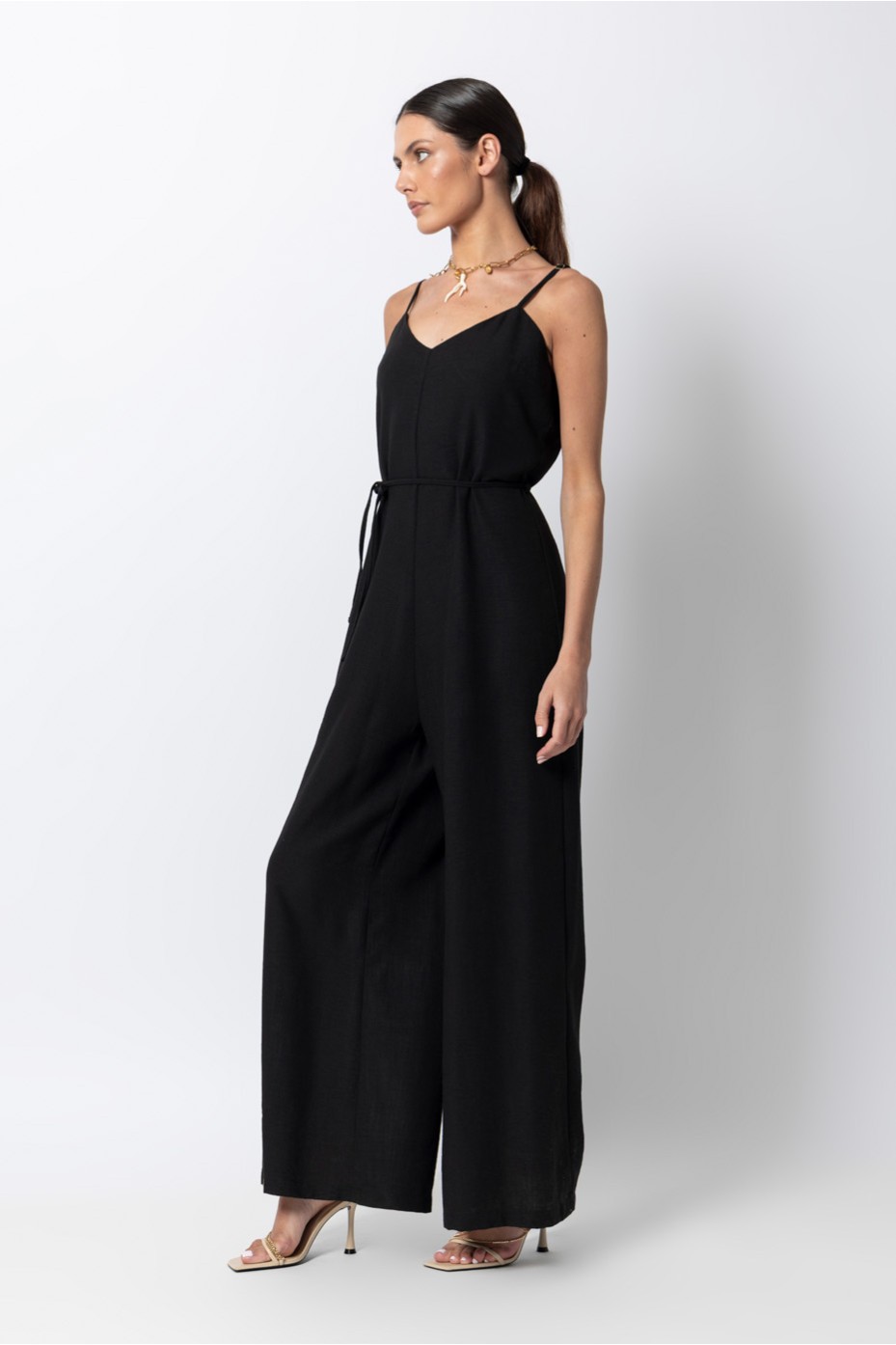 JUMPSUIT WITH SPAGHETTI STRAPS