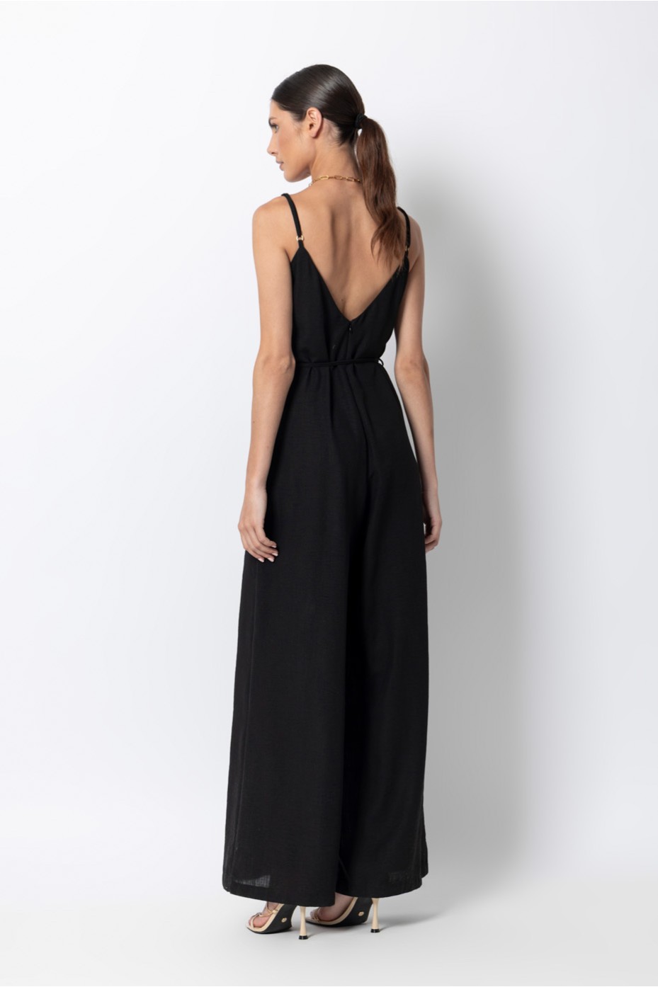 JUMPSUIT WITH SPAGHETTI STRAPS