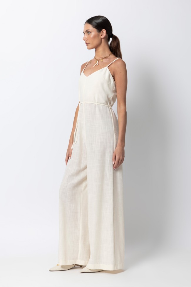 JUMPSUIT WITH SPAGHETTI STRAPS