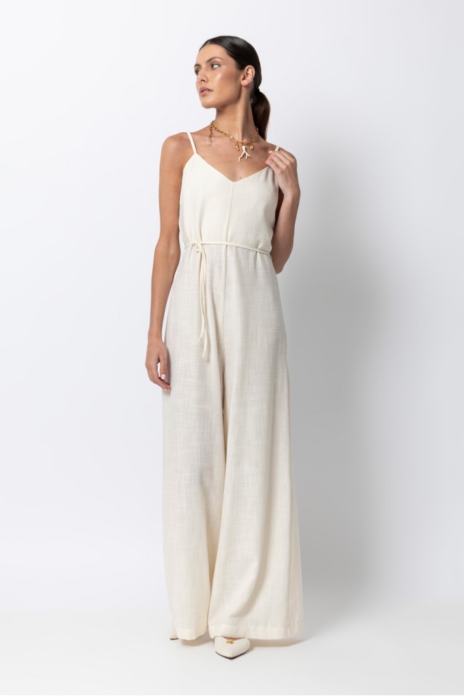 JUMPSUIT WITH SPAGHETTI STRAPS