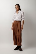 STRIPED SHIRT WITH WIDE CUFF