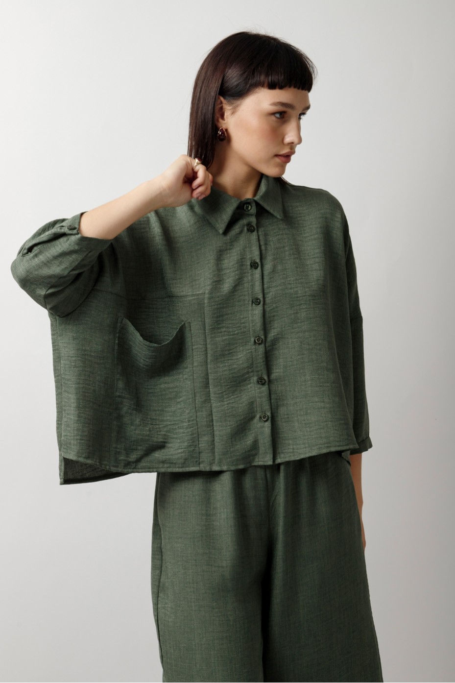 ΠΟΥΚΑΜΙΣΟ ΜΕ OVERSIZED ΜΕ ΤΣΕΠΗ