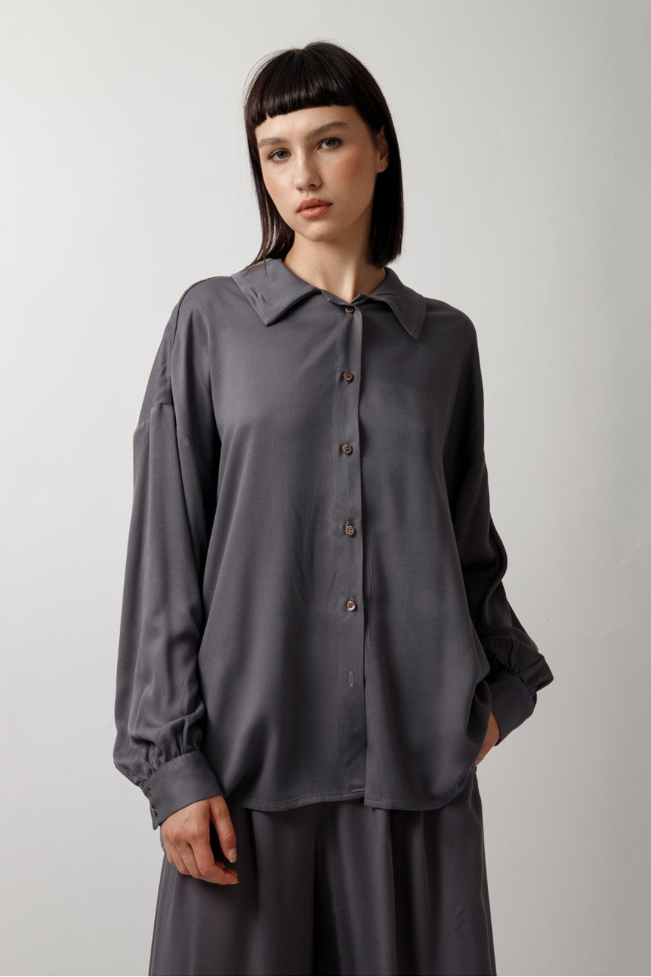 ΠΟΥΚΑΜΙΣΟ ΜΑΚΡΥΜΑΝΙΚΟ OVERSIZED