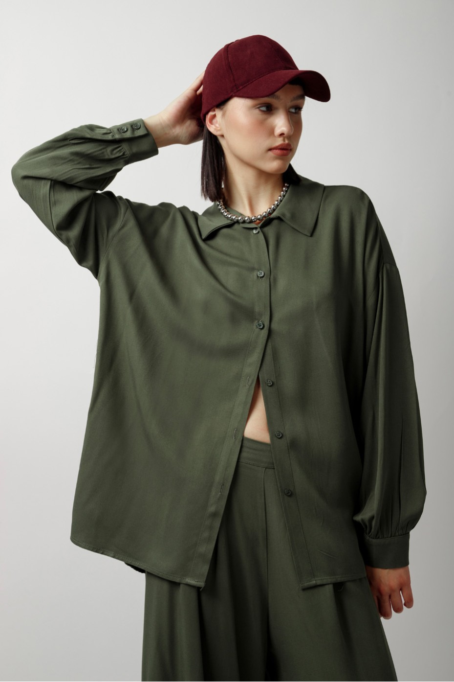 ΠΟΥΚΑΜΙΣΟ ΜΑΚΡΥΜΑΝΙΚΟ OVERSIZED