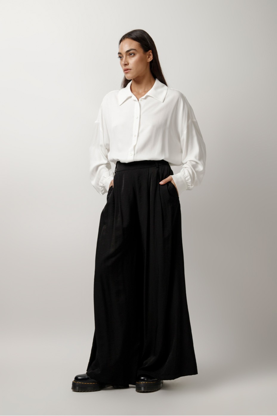 ΠΟΥΚΑΜΙΣΟ ΜΑΚΡΥΜΑΝΙΚΟ OVERSIZED