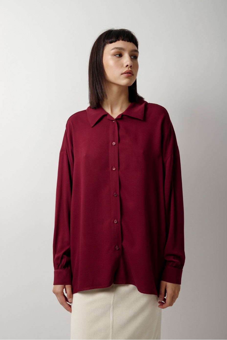 ΠΟΥΚΑΜΙΣΟ ΜΑΚΡΥΜΑΝΙΚΟ OVERSIZED