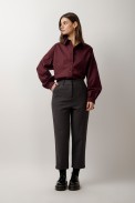 SHIRT WITH ELASTIC SLEEVES