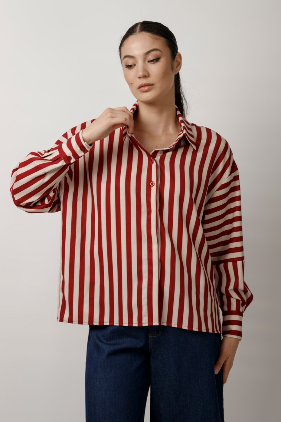 ΠΟΥΚΑΜΙΣΟ OVERSIZED ΡΙΓΕ