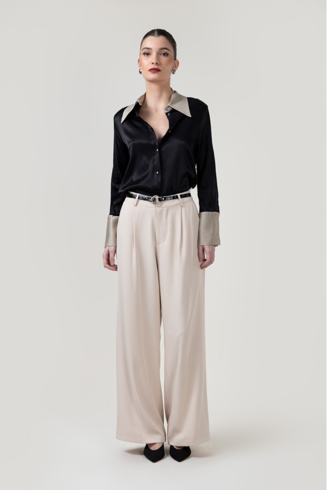 FABRIC BLEND SHIRT